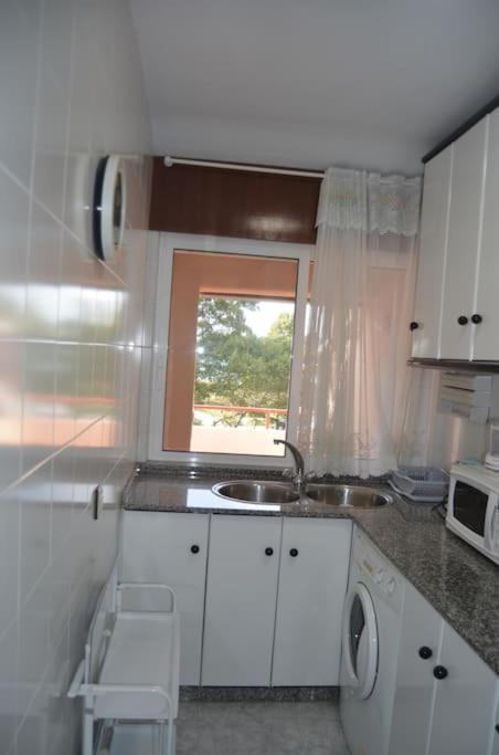 Ferienwohnung Precioso Atico A Pie De Playa, En Mino. Exterior foto